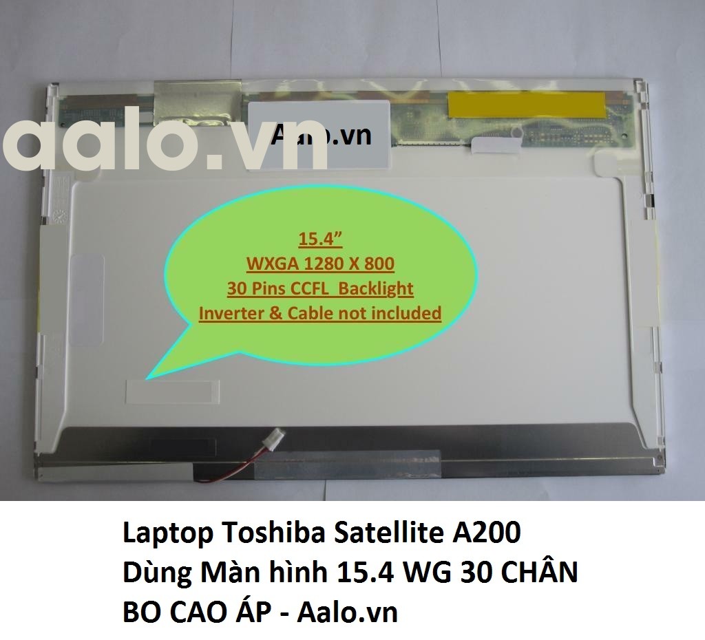 Màn hình Laptop Toshiba Satellite A200